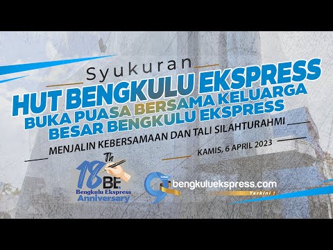 Syukuran HUT BENGKULU EKSPRESS Buka Puasa Bersama 