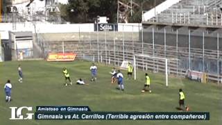 preview picture of video 'Gimnasia y Tiro - Atlético Cerrillos: agresión en un partido'