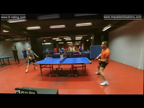 179.TT-Rating Turnuvası - Masa Tenisi - Table Tennis - Match