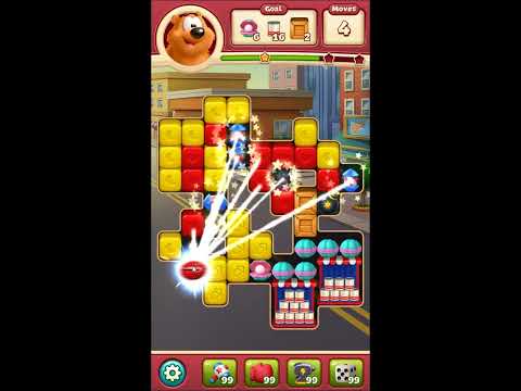 Toon Blast Level 6391 - NO BOOSTERS 🐻🐺🐱 | SKILLGAMING ✔️