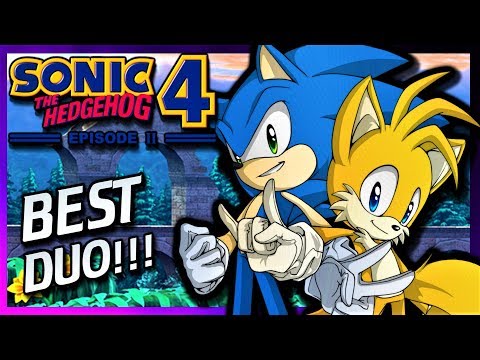 Sonic and Tails Play Sonic The Hedgehog 4 - Episode 2