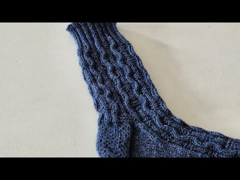 Simple Men's Sock Pattern - Sock Pattern #11
