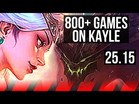 KAYLE vs MALPHITE (TOP) | 800+ games | EUW Master | 25.15