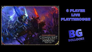 Conquest of Nerath Board Game - 4 Player Live Playthrough