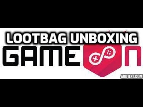 GameOn 2019 Lootbag Unboxing