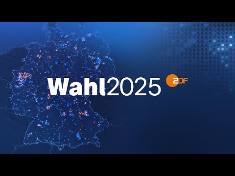 Die Bundestagswahl 2025 - Live aus dem ZDF-Wahlstudio