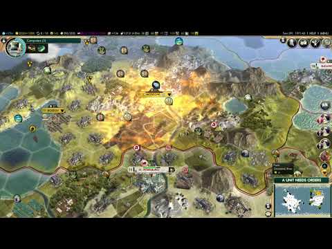 Sid Meier's Civilization V Nuking traitor cun7