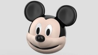 Creo Parametric (d. Pro/ENGINEER)  tutorial - Mickey Mouse Head 3D Część 2