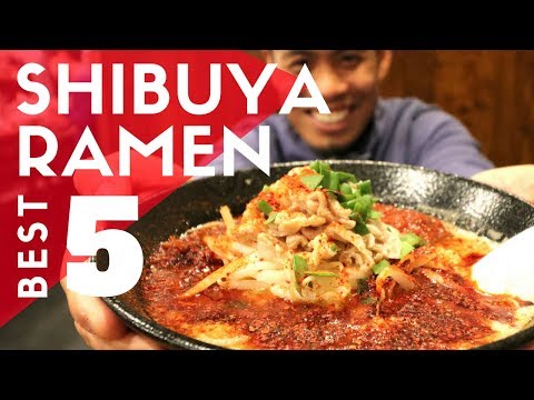 TOKYO RAMEN GUIDE - Shibuya TOP 5 Must-Eat Ramen Shops | Kaedama Special