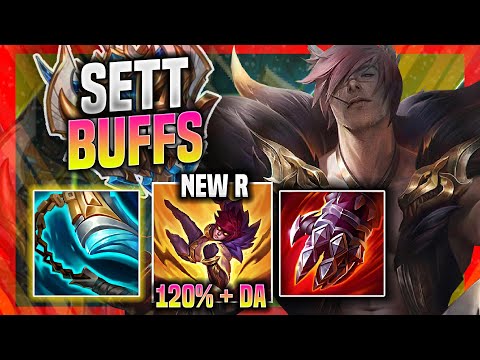 KOREAN CHALLENGER SETT TOP WITH NEW BUFFS! - Challenger Plays Sett TOP vs Renekton! |