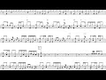 Maceo Parker-Off The Hook | Drum Score, Drum Sheet Music, DRUM Transcription
