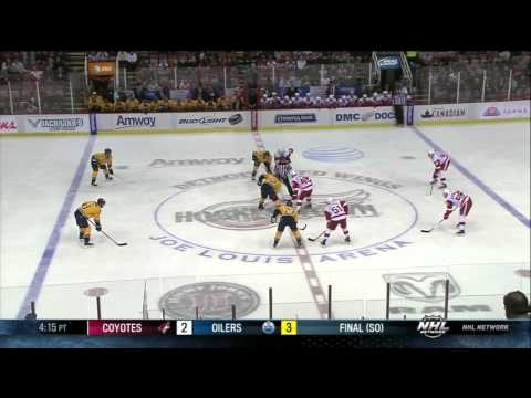 Drew Miller goal 1-0 Feb 23 2013 Nashville Predators vs Detroit Red Wings NHL Hockey