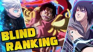 BLIND RANKING ANME THE WORLD OVER!!!