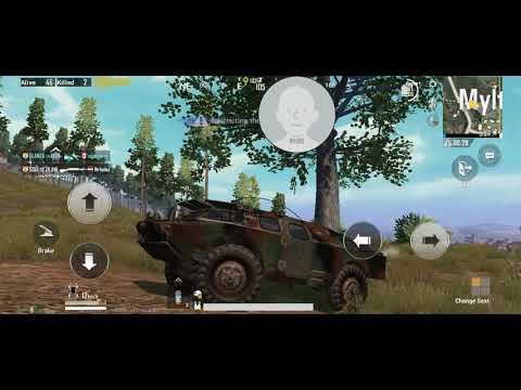 PUBG brdm 2 tank gameplay