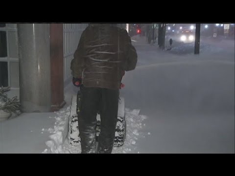 Residents waking up to heavy snow