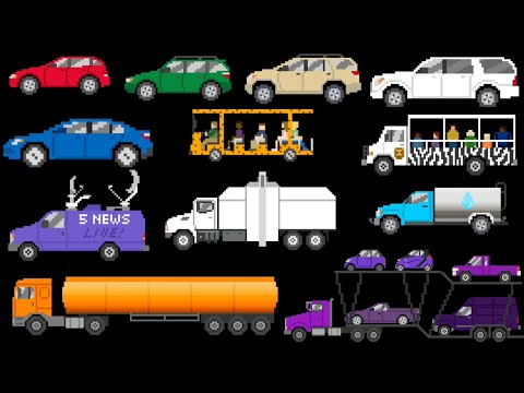 Street Vehicles 5 (Remake) - @TheKidsPictureShow