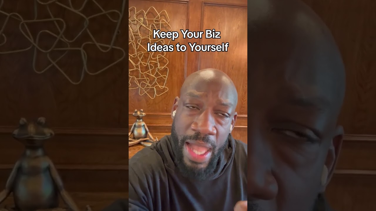 🔸Keep Your Biz Ideas to Yourself🔸