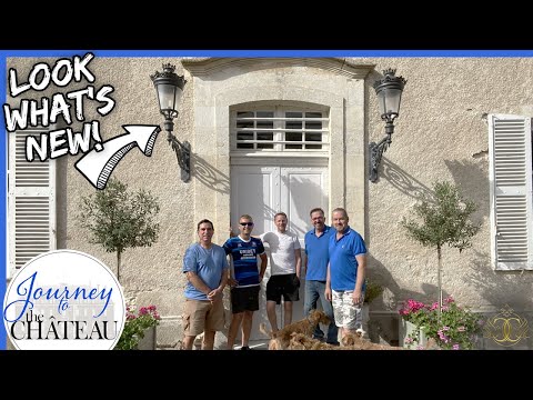 Lighting up our FRENCH CHATEAU, and a VISIT from CHATEAU FRIENDS - Journey to the Château, Ep. 126