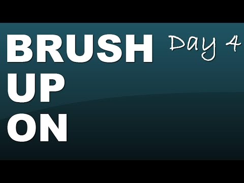 Phrasal verb: brush up on - Day 4 with JenniferESL