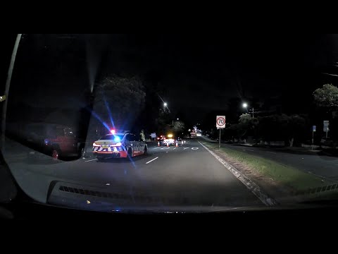 (Viofo A329) Going through a police RBT checkpoint