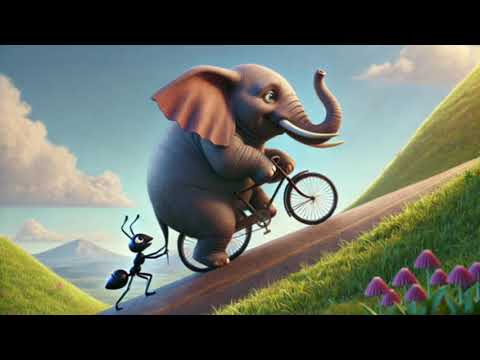 हाथी साइकिल चला रहा था – Class 2 Hindi video