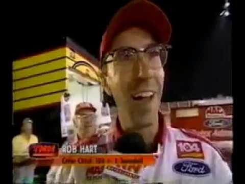 1998 - Eldora Speedway - 15th Annual King's Royal - Brad Doty makes one more lap - Rossburg, OH