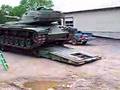Unloading A M60 A3 Tank