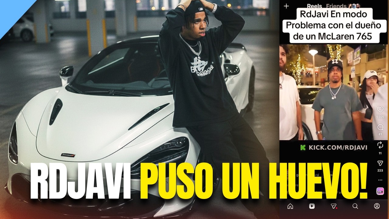 RDJAVI Casi PELEA CON DUEÑO DE McLaren