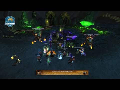 Indonesia vs Mythic Felhounds of Sargeras (Affliction Warlock PoV)