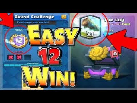 Best Grand Challenge Deck after Update To Get 12 Wins|Clash Royale|New Meta