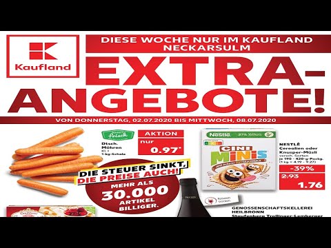 Kaufland : EXTRA ANGEBOTE von 02.07.2020 bis 08.07.2020