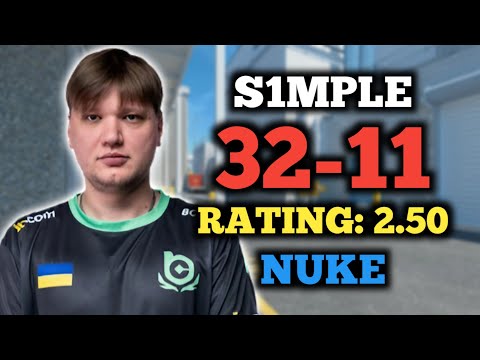 🔥 S1MPLE (32-11) BC.GAME vs NEMESIS (NUKE) IEM RIO 2026 CLOSED QUALIFIER