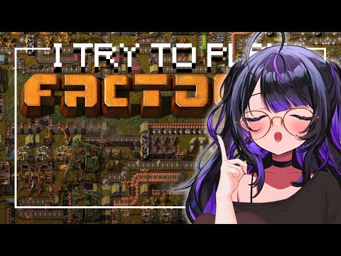 [Factorio] Vtuber builds her own factory!