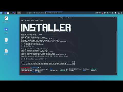 How to install FSOCIETY on Kali Linux 2020.1a