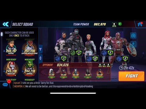 Skilitary vs Mercs with Surfer and BB 128k punch down