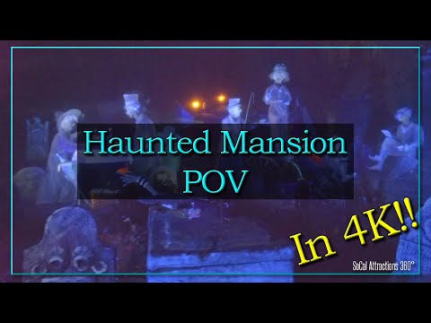 Haunted Mansion Ride - 2020 Reopening - 4K POV