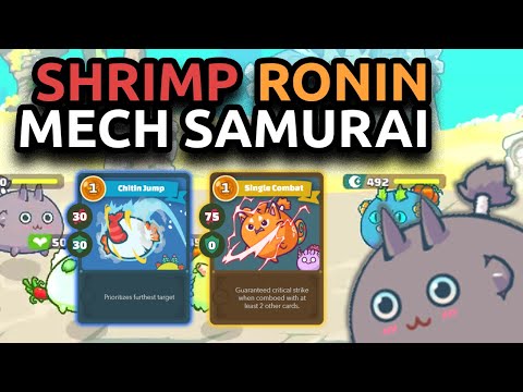 Shrimpi-samurai - Backdoor Critical META Build | Axie Infinity