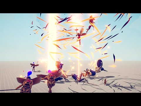 9X Warrior Of Ra vs Every Unit - Totally Accurate Battle Simulator TABS
