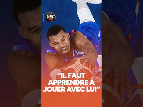 "On ne l'a pas amené dans les meilleures positions", Brun veut une meilleure utilisation de Wemby