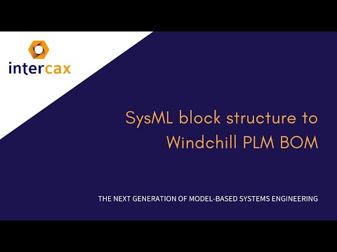 Video 4.1 SysML to Windchill