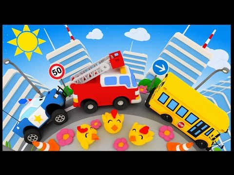 Vroum Vroum Touni - Les chiffres avec les voitures -Un kilomètre en roulant- comptine