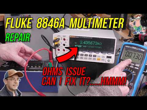 No.177 - Fluke 8846A Multimeter Repair/Revisit