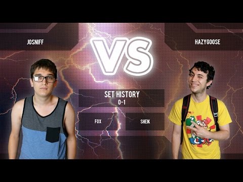 Josniff (Fox) vs Hazygoose (Marth) - WQ - OK Melee Summit