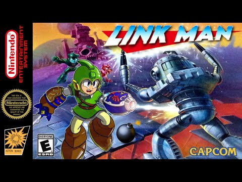 Link Man - Hack of Mega Man 3 [NES] Longplay