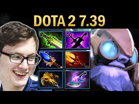 Tinker Gameplay Miracle with Dagon and Aghanims - Dota 2 7.39