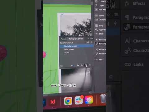 InDesign 2023: How to Create Paragraph Styles (Quick Tutorial)