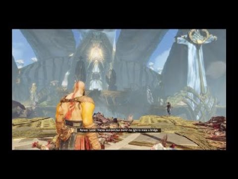 God of War 4 - Kratos Enters the Light of Alfheim Cutscene