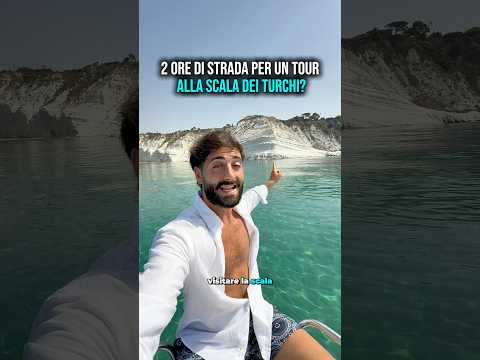 Tour in barca alla scala dei turchi - Agrigento