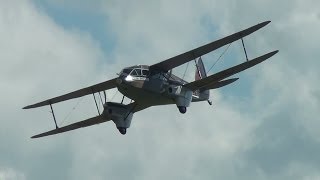 preview picture of video 'Dragon Rapide at Duxford 25th May 2014'