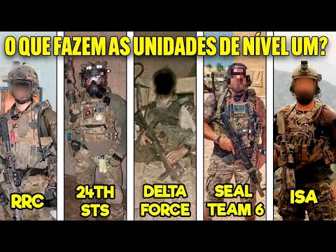 Conheça as 5 Unidades de Elite do Exército dos EUA (O que elas fazem?)